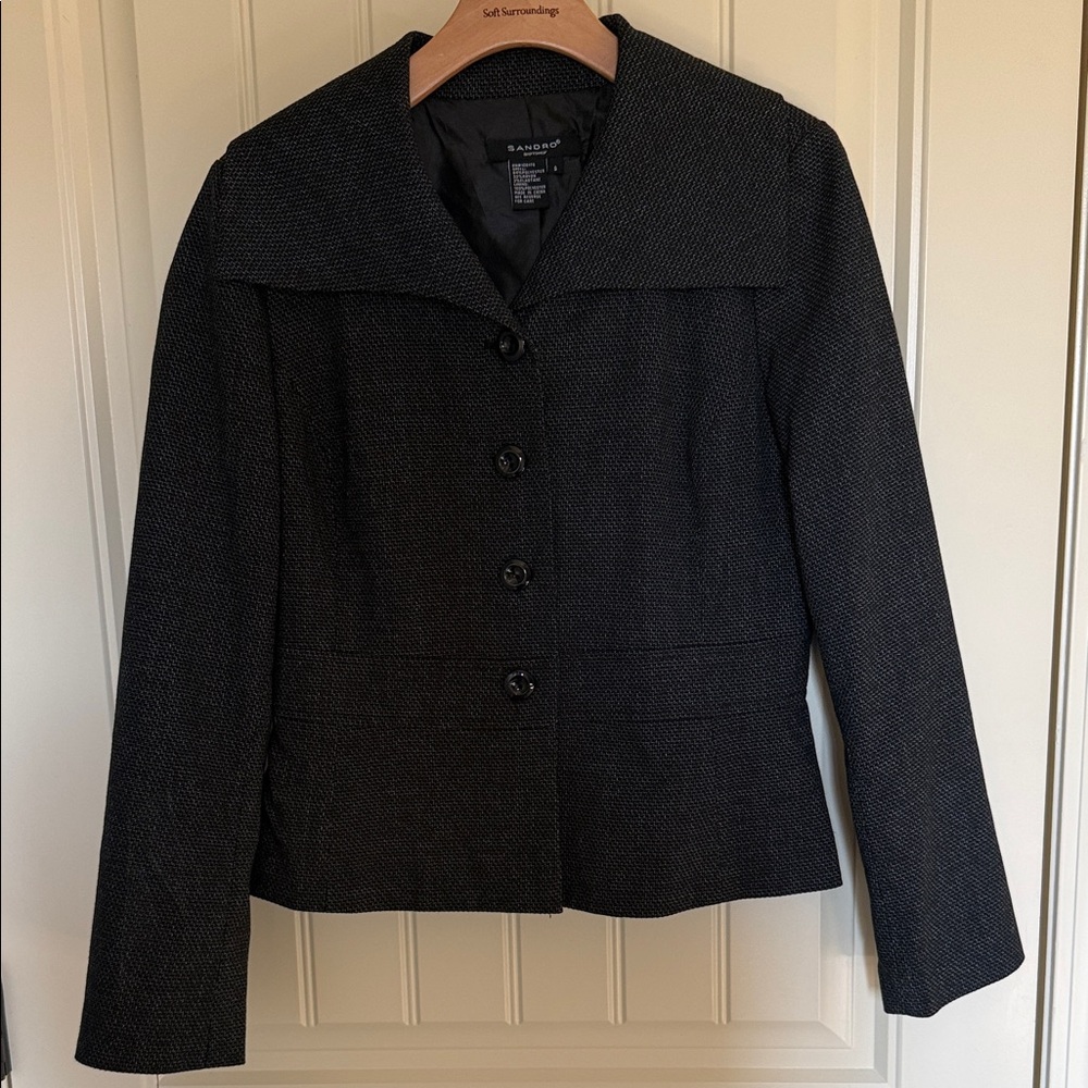 Sandro Black Women's Blazer